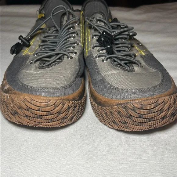 Hybrid Apparel Gray and Yellow Sneakers - Picture 4 of 6